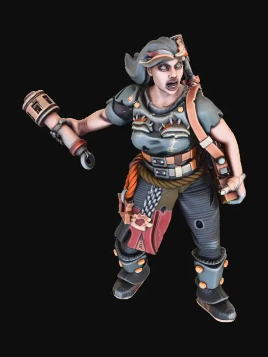 3D model for cultists with granade