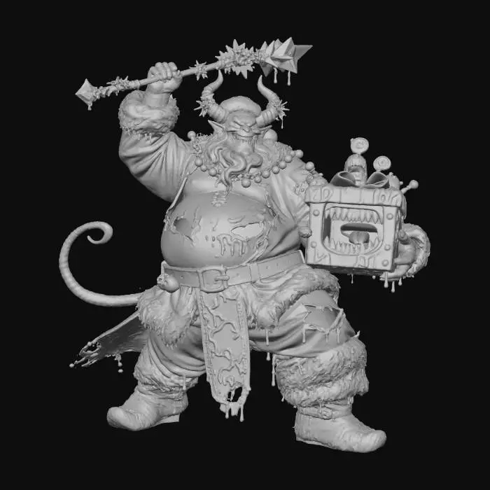 3D model for Krampus Claus Unleashed