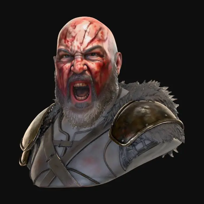 3D model for The Battle Cry