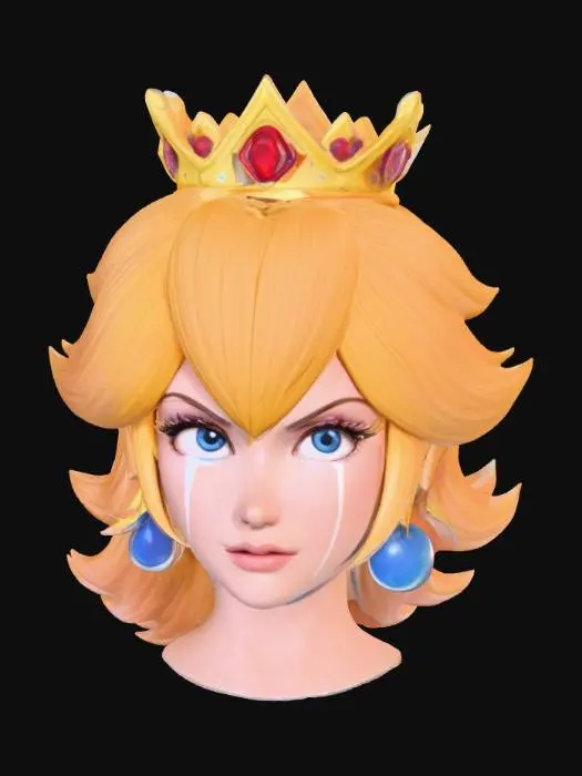 3D model for Rebellious Royalty