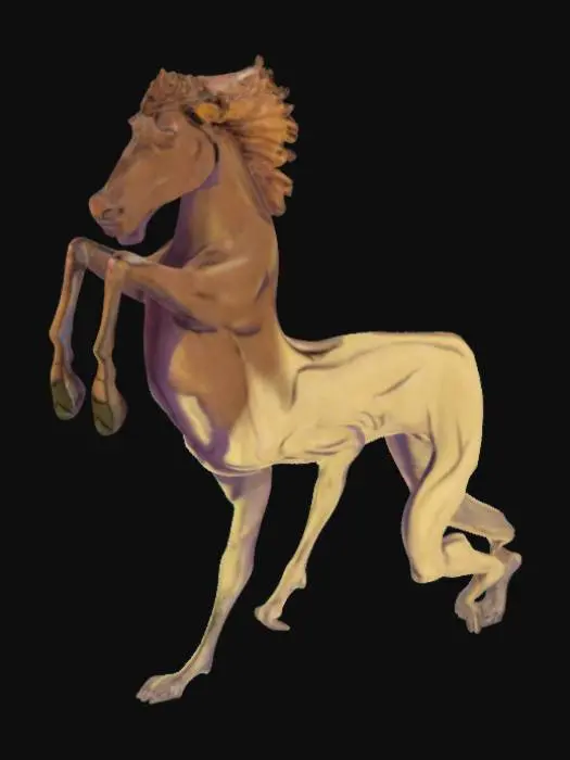 3D model for reverse centaur