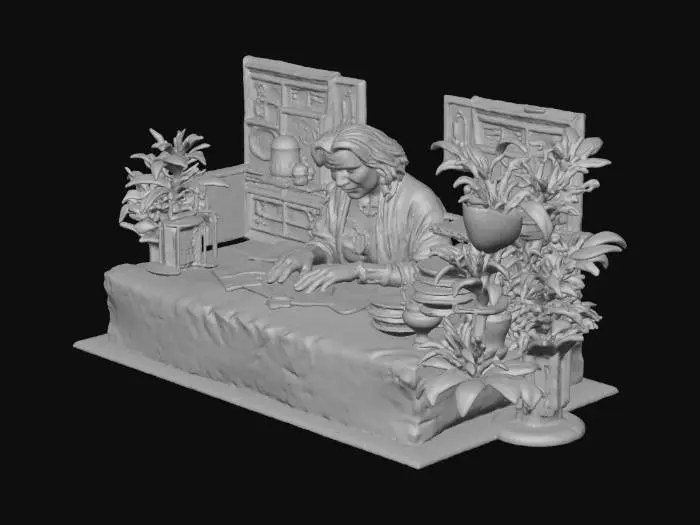 3D model for Mystic Reflections