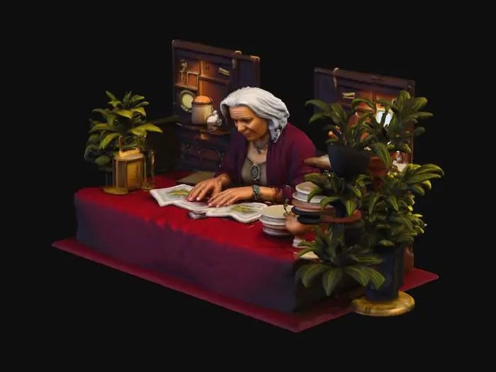 3D model for Mystic Reflections