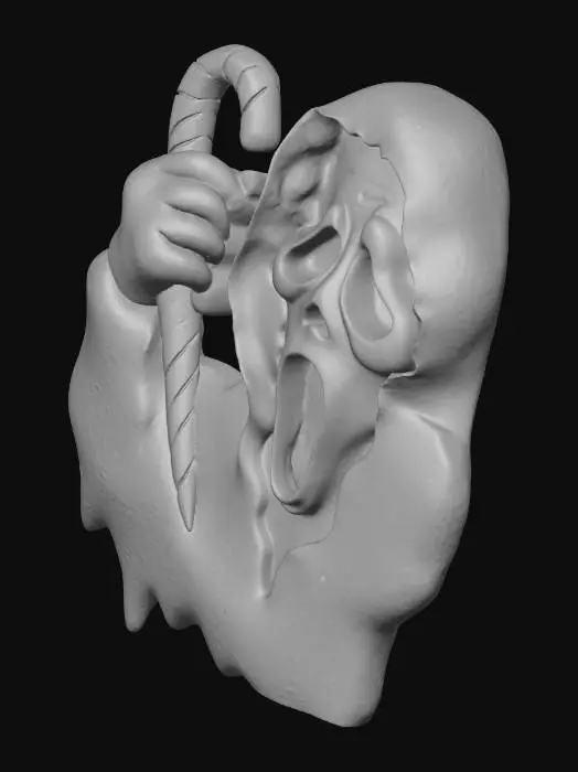 3D model for Ghostly Holiday Scream, #Thanksgiving#