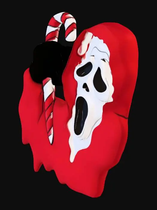 3D model for Ghostly Holiday Scream, #Thanksgiving#