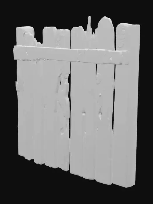 3D model for Weathered Planks