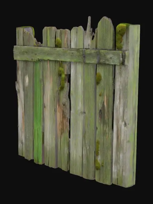 3D model for Weathered Planks