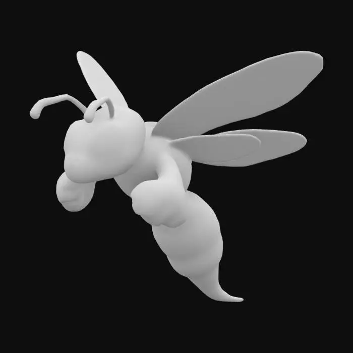 3D model for Green Hornet Mascot