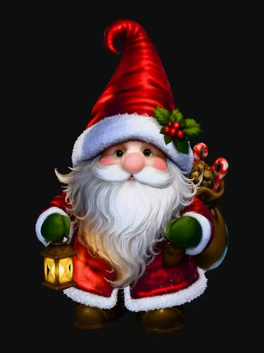 3D model for Cozy Christmas Gnome