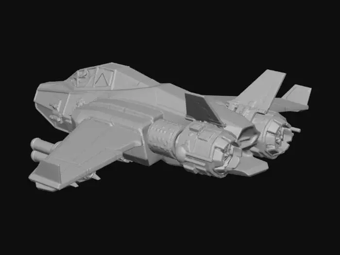 3D model for Skullwing Interceptor