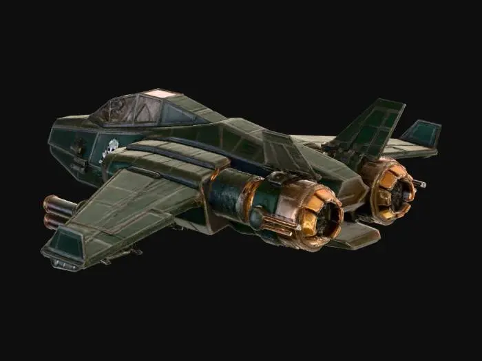 3D model for Skullwing Interceptor