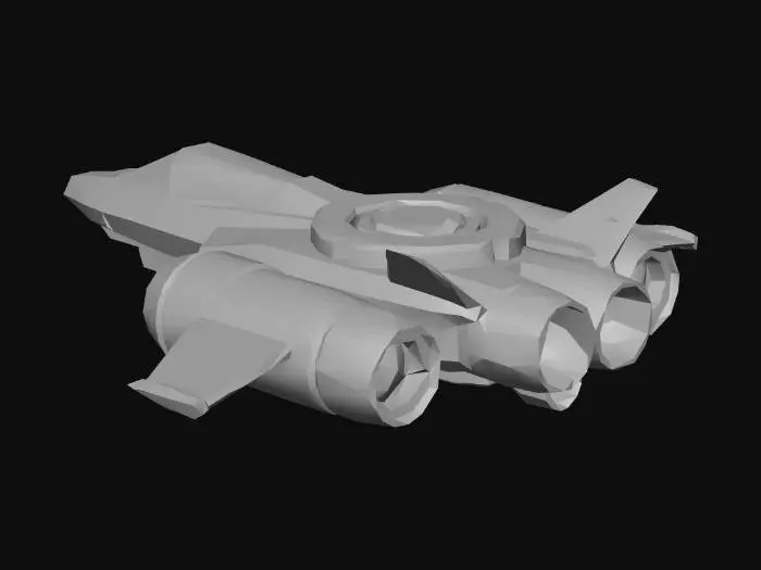 3D model for Azure Falcon Heavy