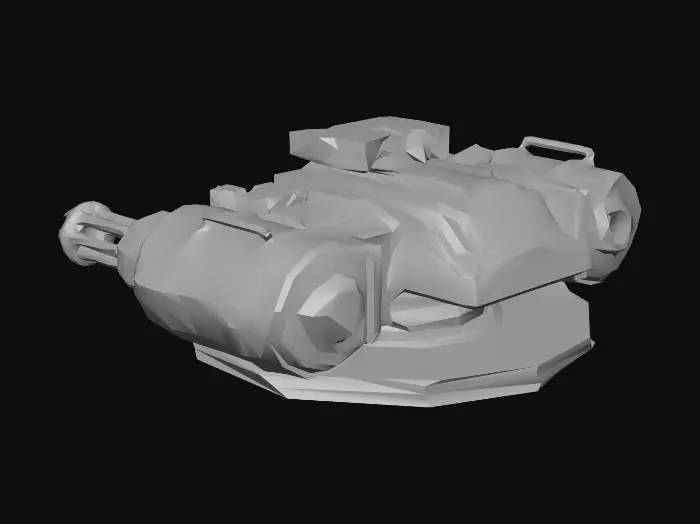 3D model for Rusted Skull Turret