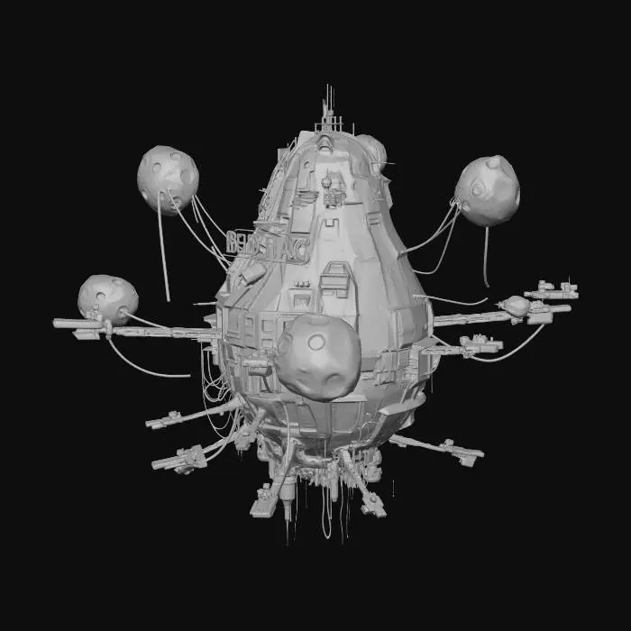 3D model for Red Flag Station