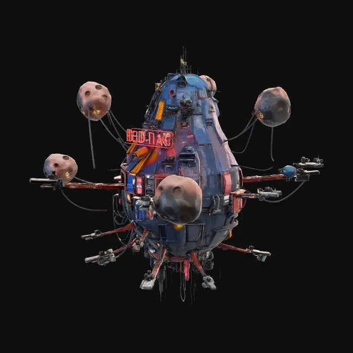 3D model for Red Flag Station