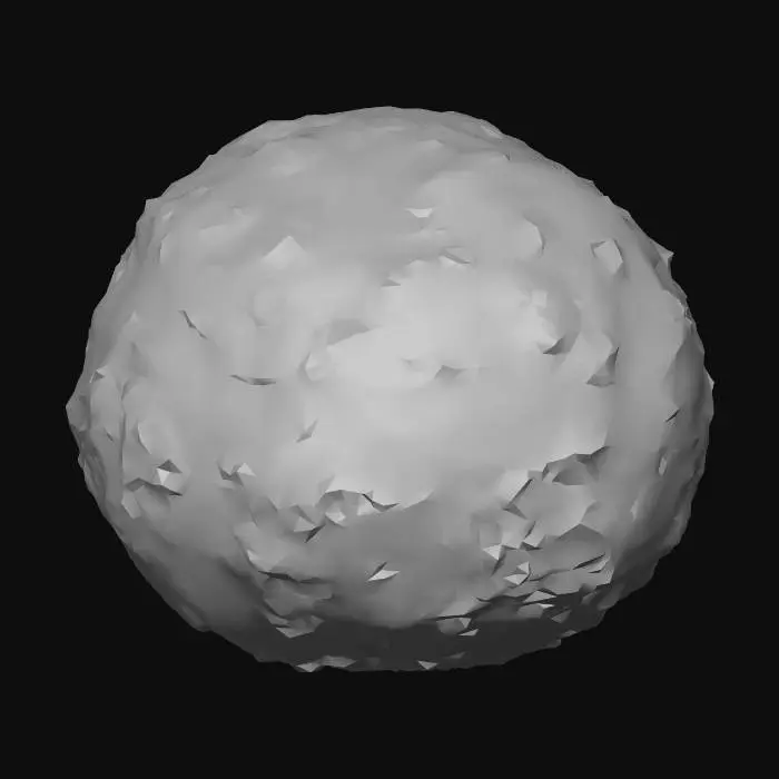 3D model for Lone Moon