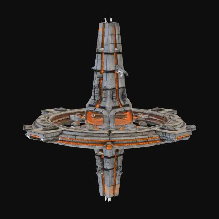 3D model for Ember Ring Station