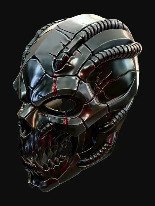 3D model for Crimson Steel Skull