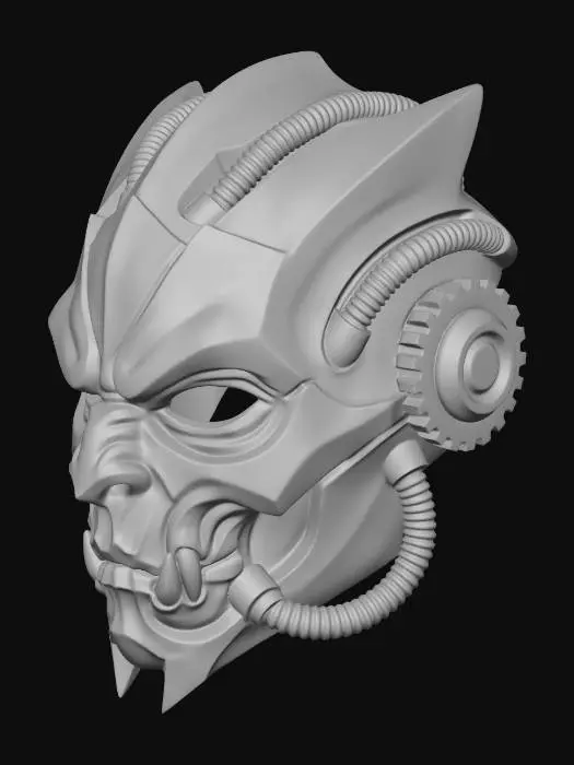 3D model for bio gargoyle mask