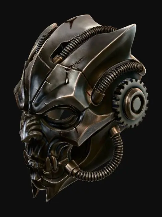 3D model for bio gargoyle mask