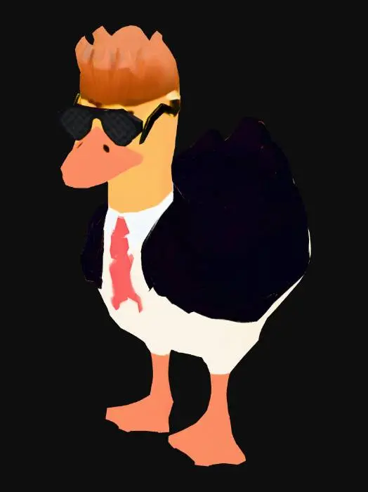 3D model for Dapper Duck