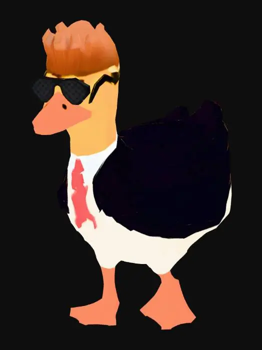 3D model for Dapper Duck