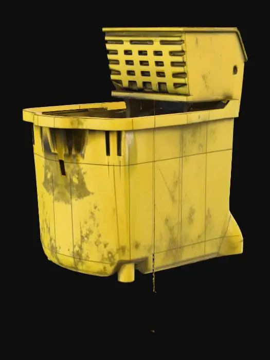 3D model for Mop Bucket Shadows