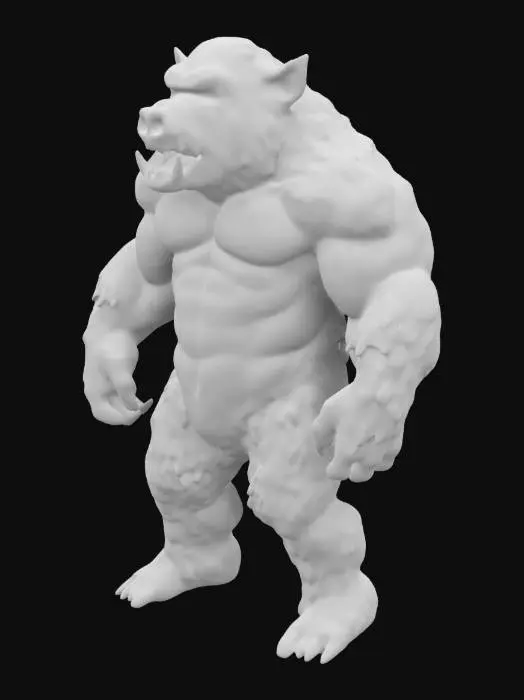 3D model for ManBearPig