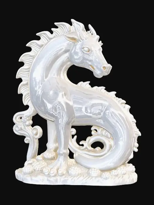 3D model for Ivory Serpentine Steed