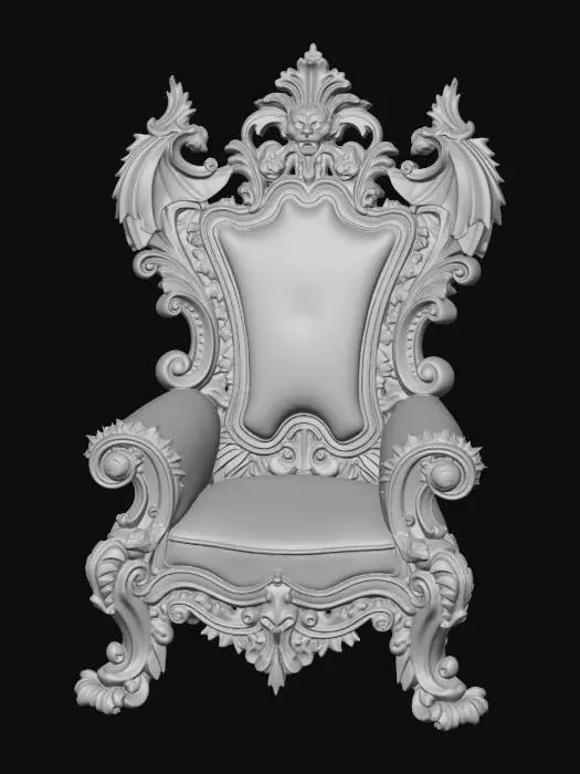 3D model for Dragoncrest Throne