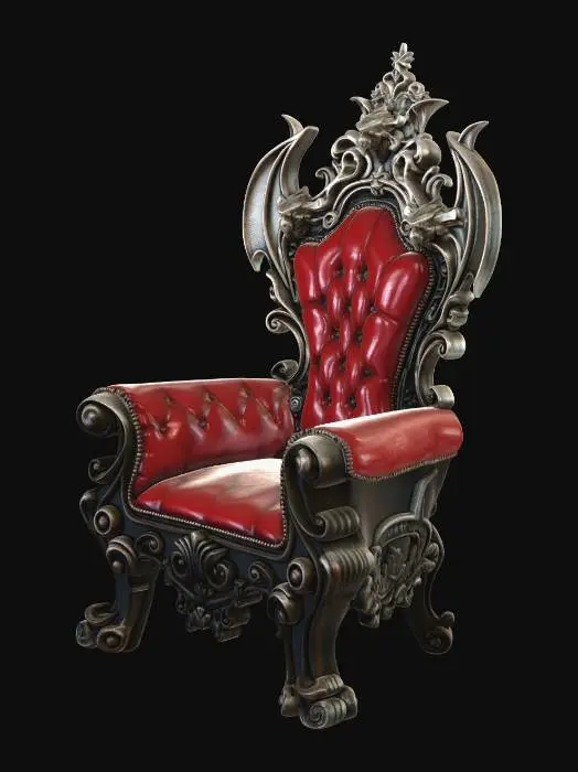 3D model for Crimson Throne of Shadows