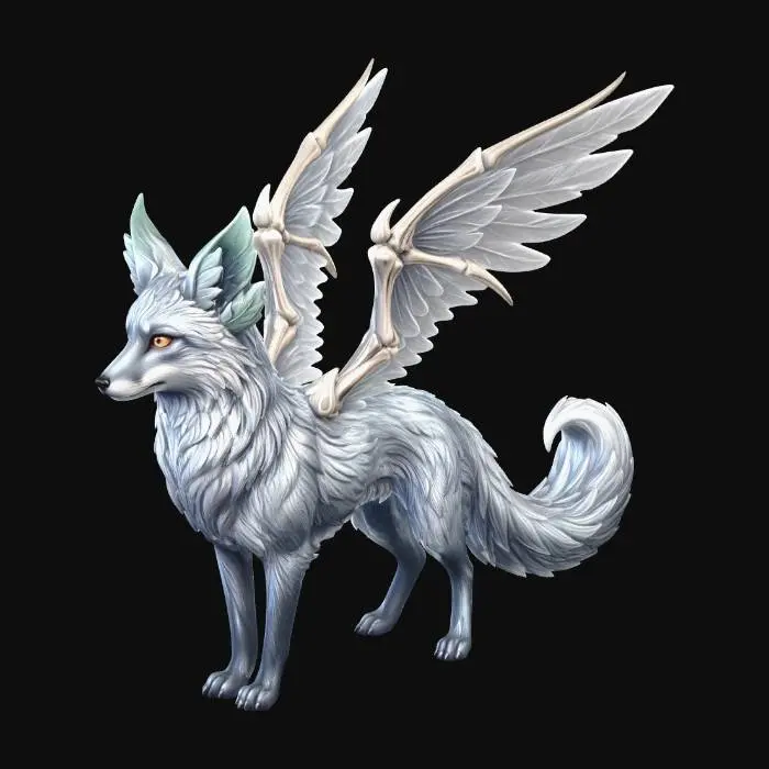 3D model for Frostwing Fox