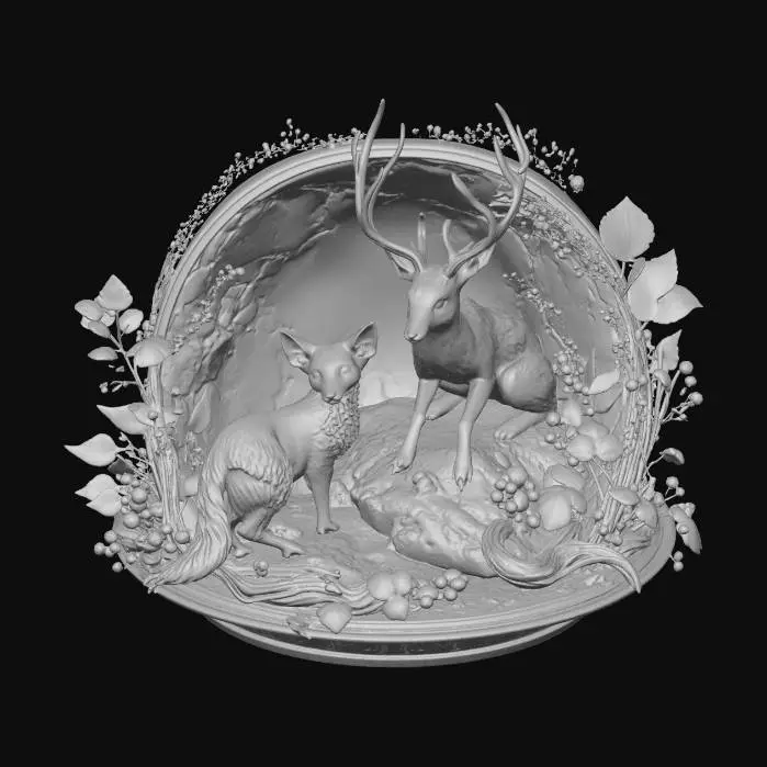 3D model for Winter Refuge