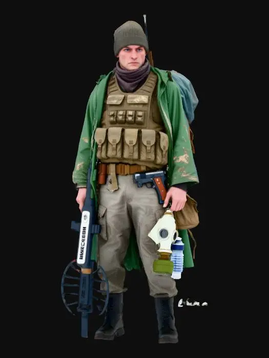 3D model for Survivor at Dawn