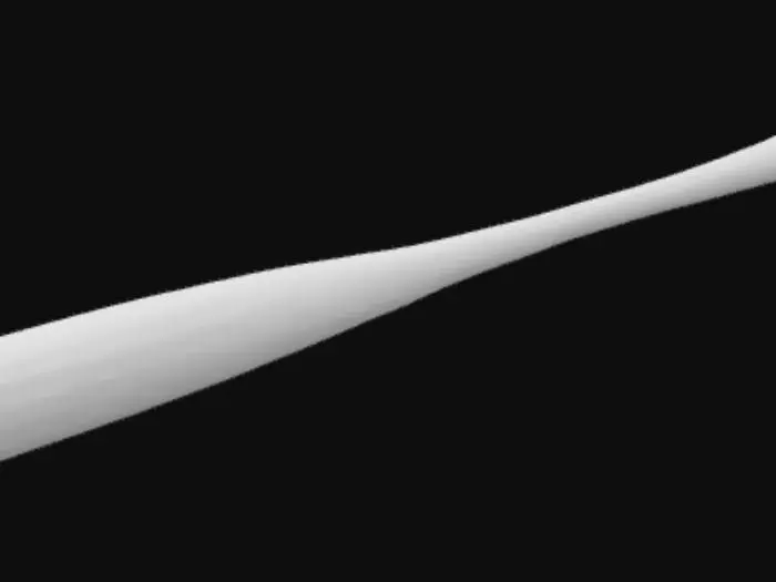 3D model for generate a wooden japanese basball bat 