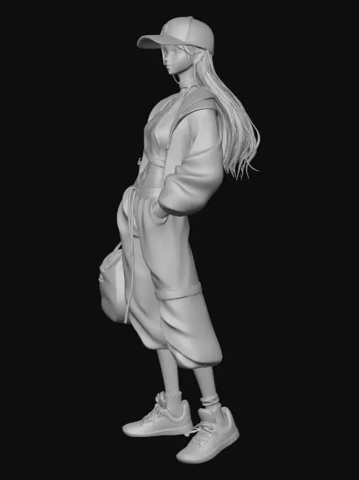 3D model for Stylish Streetwear