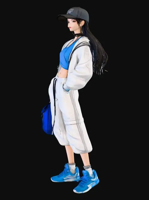 3D model for Stylish Streetwear