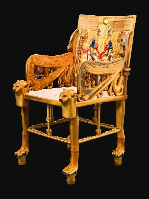 3D model for Ancient Throne Exhibit