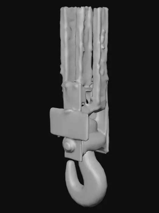 3D model for Industrial Hook in Warehouse