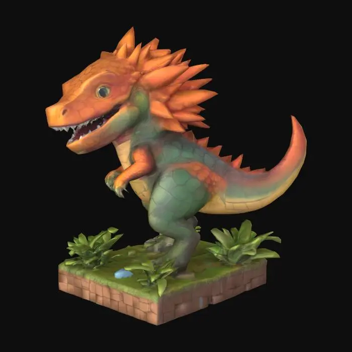 3D model for Rexy Roar