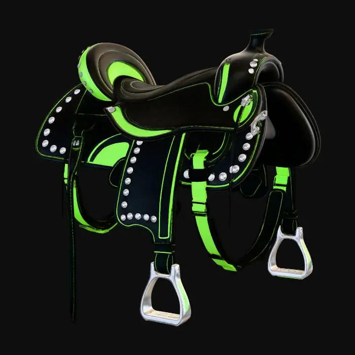 3D model for Ostrich saddle