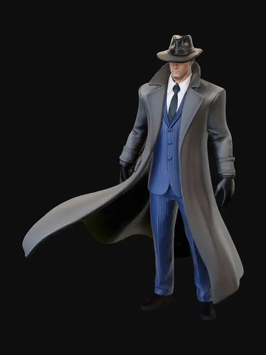 3D model for Shadowed Streetscape