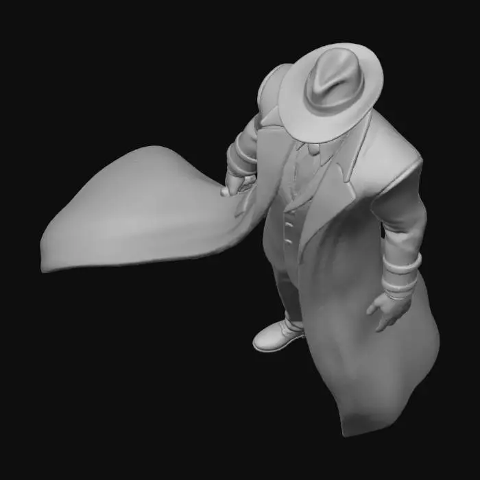 3D model for Shadowed Streetscape