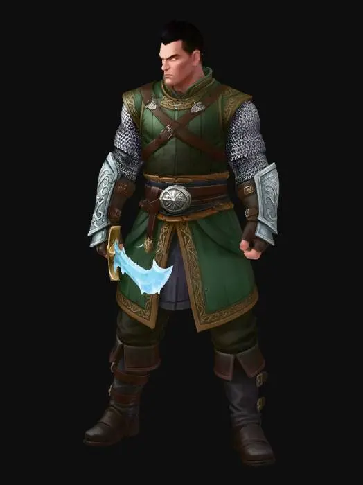 3D model for Warrior of the Frostblade