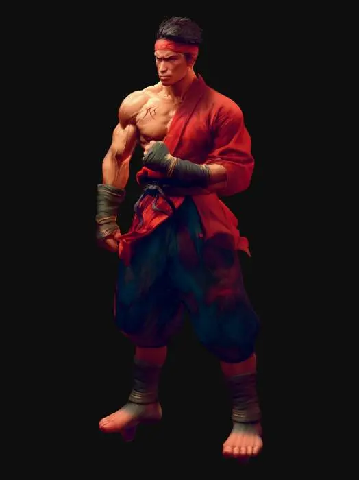 3D model for Crimson Tempest Warrior