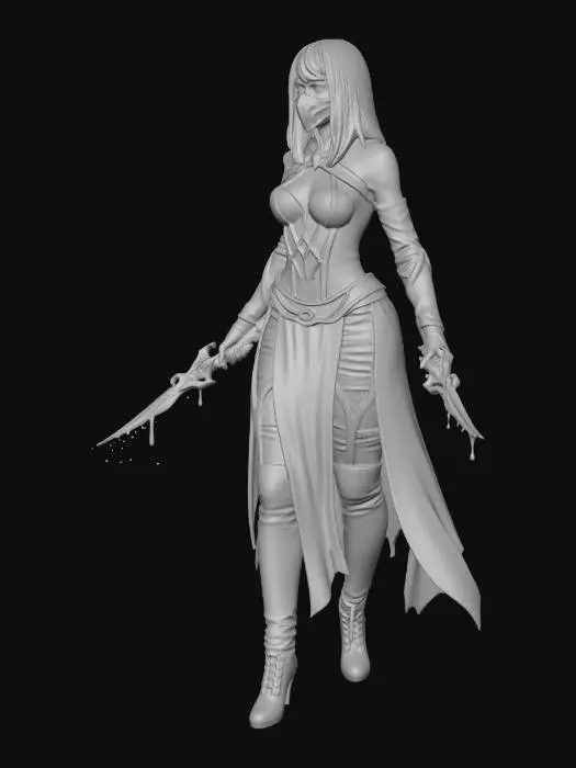 3D model for Meshy_AI_Crimson_Requiem_0211175342_generate