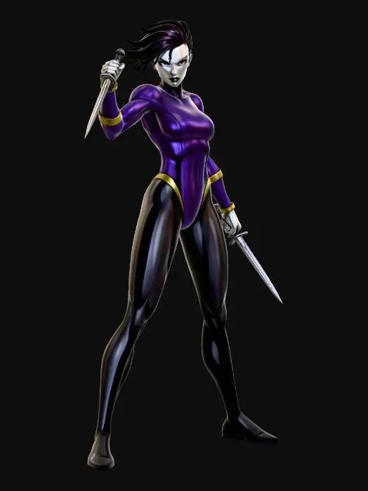 3D model for Shadowblade Warrior