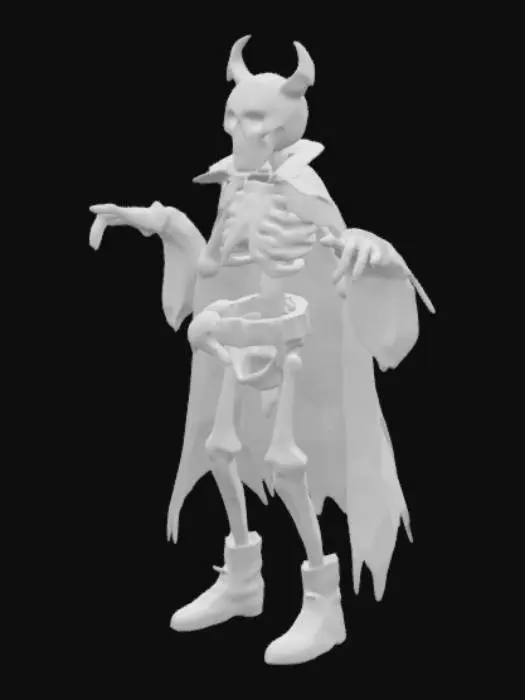 3D model for Death pool like death fool