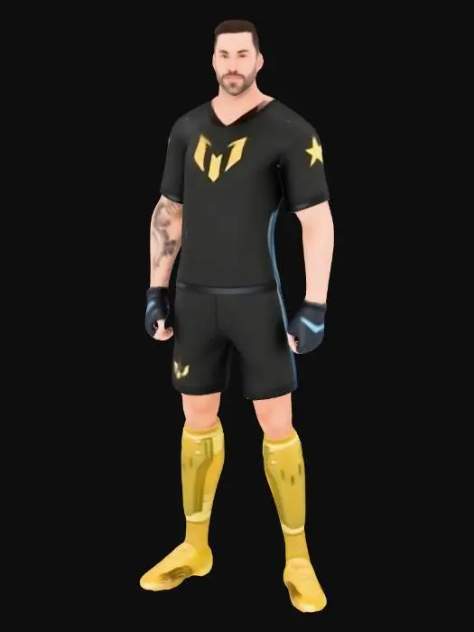 3D model for Messi