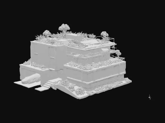 3D model for Eco Urban Oasis